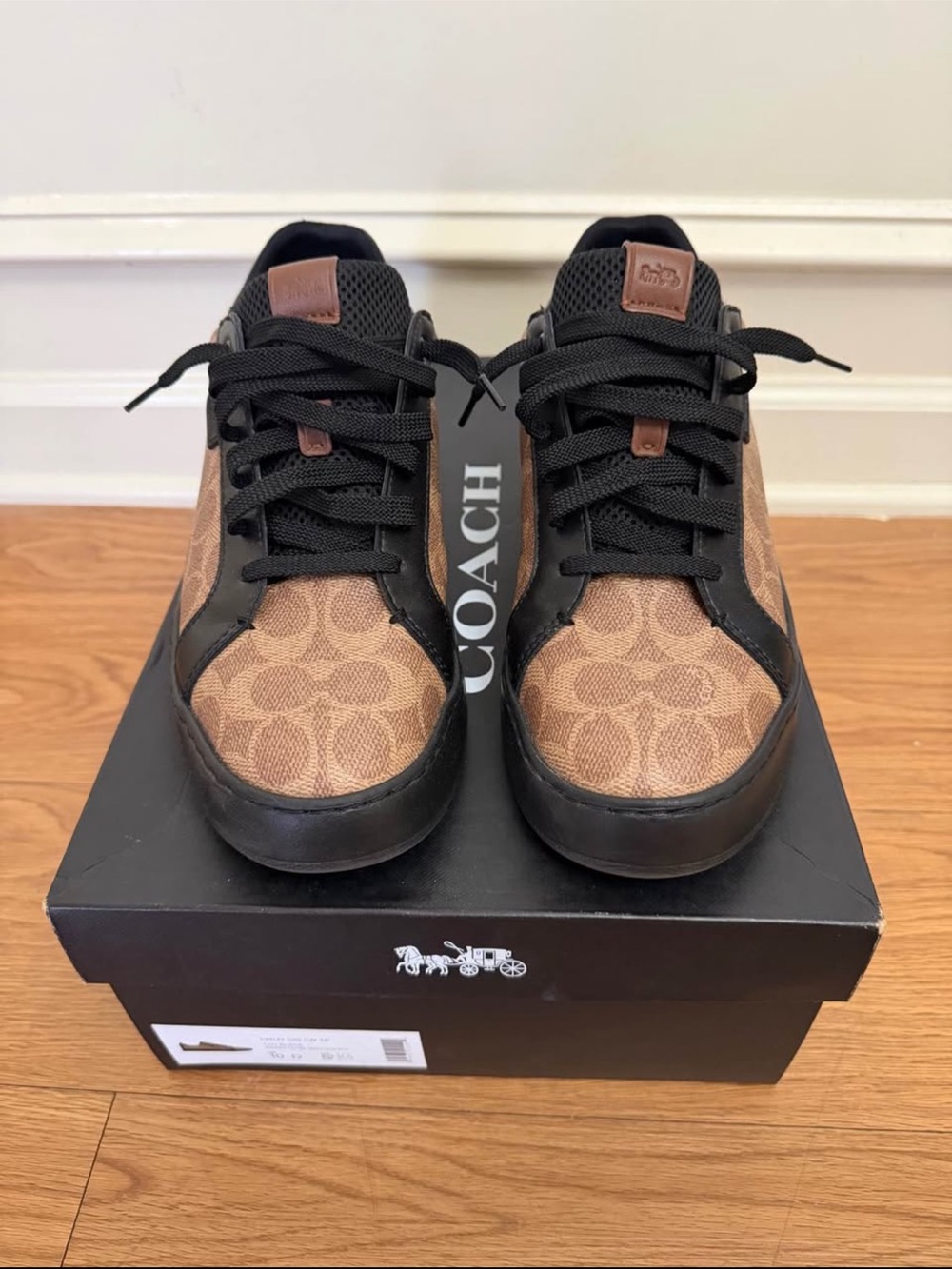 Coach Lowline Signature Low Top Sneaker- Size 10 Men